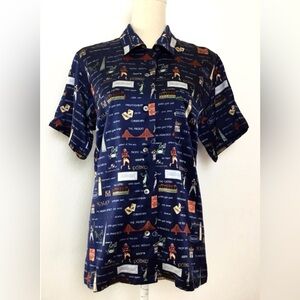 NICOLE MILLER Limited Edition Silk Blouse